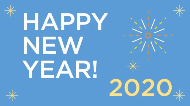 Happy new year 2020