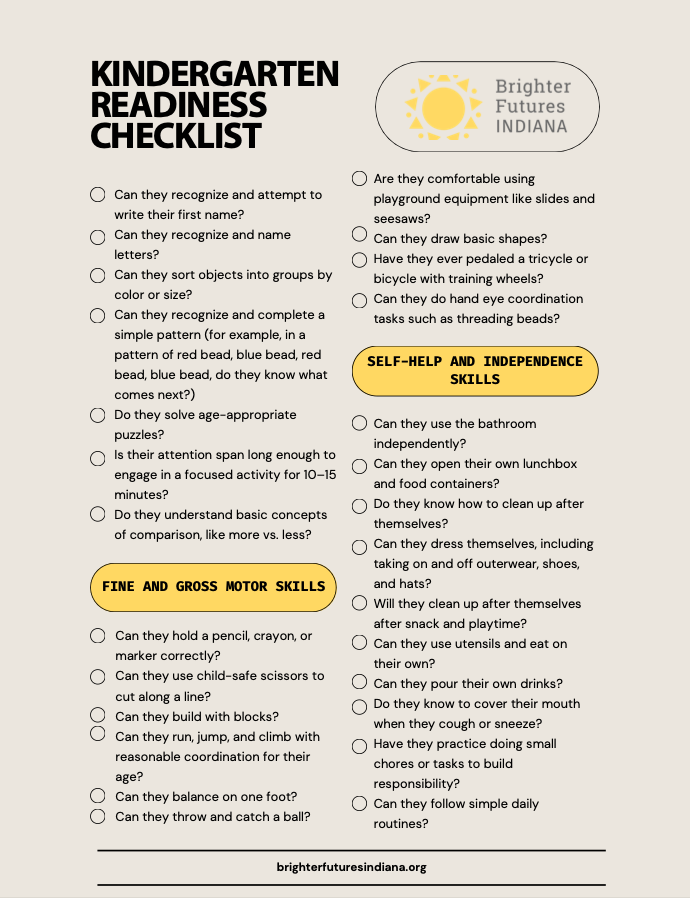 Kindergarten Preview 2