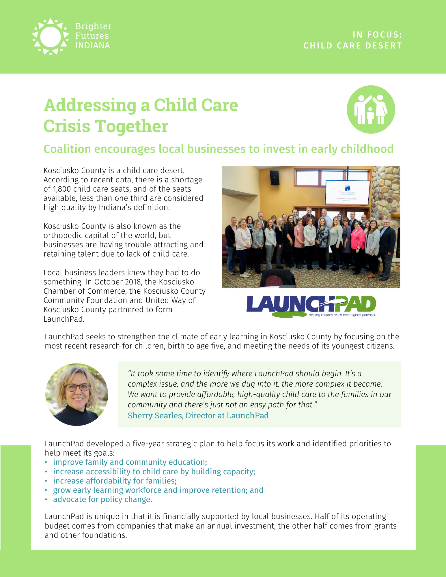 Case Issue Brief Kosciusko County